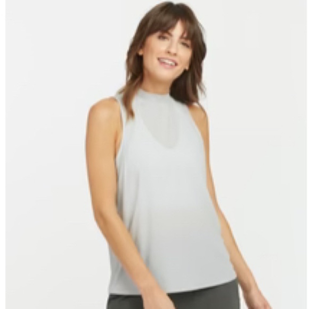 SPANX Light Gray Tank Top